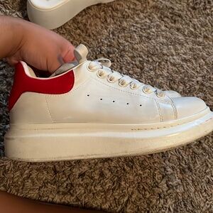 Red Alexander Mcqueen Sneakers